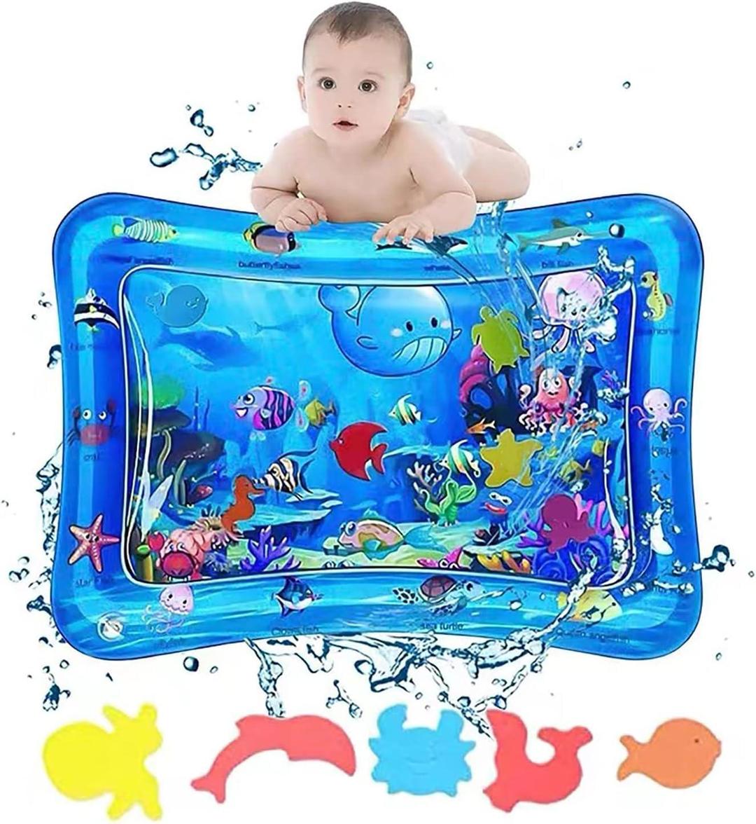 Inflatable Baby Water Play Mat – Tummy Time Sensory Toy for Infants & Toddlers