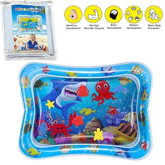 Inflatable Baby Water Play Mat – Tummy Time Sensory Toy for Infants & Toddlers